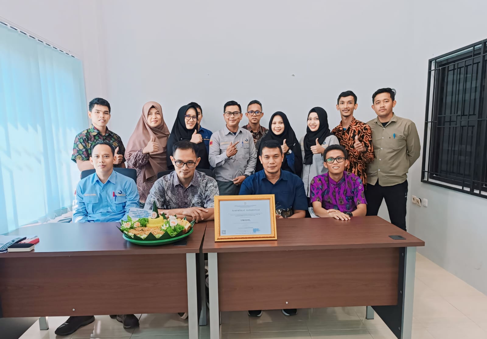 Perjuangan keberhasilan, TIm LKPS dalam proses mencapai akreditasi yang unggul