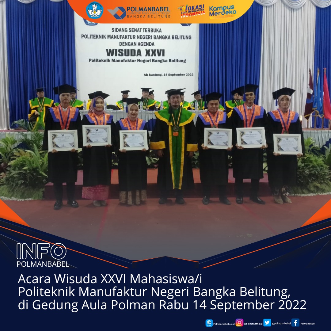 Keren! 34 Wisudawan Raih Predikat Dengan Pujian, 32 Wisudawan Diterima Kerja