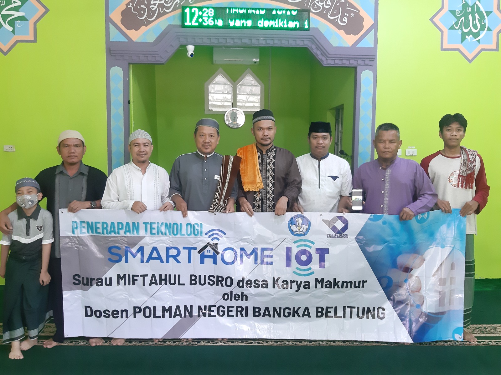 Teknologi Smarthome IoT Di Surau Miftahul Busro Karya Dosen PolmanBabel