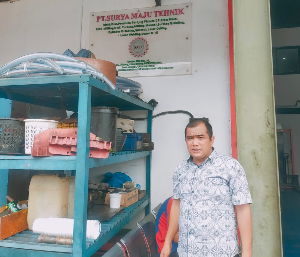 Success at Jababeka Cikarang West Java, D3 Design Alumni Become Owner of PT. Surya Advanced Engineering