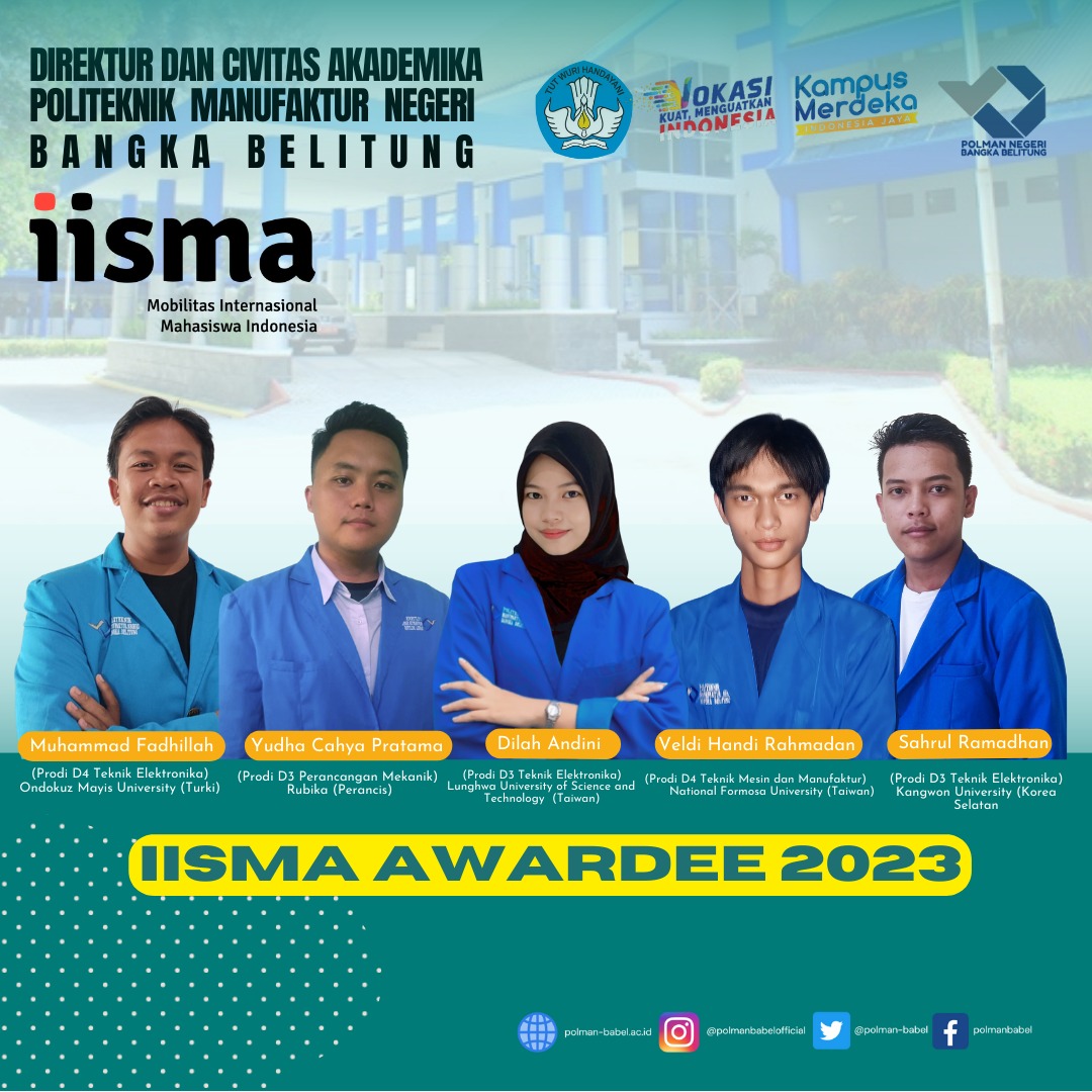 Belajar Di Luar Negeri Tak Hanya Mimpi, 5 Mahasiswa Polman Babel LoLos Seleksi IISMA 2023