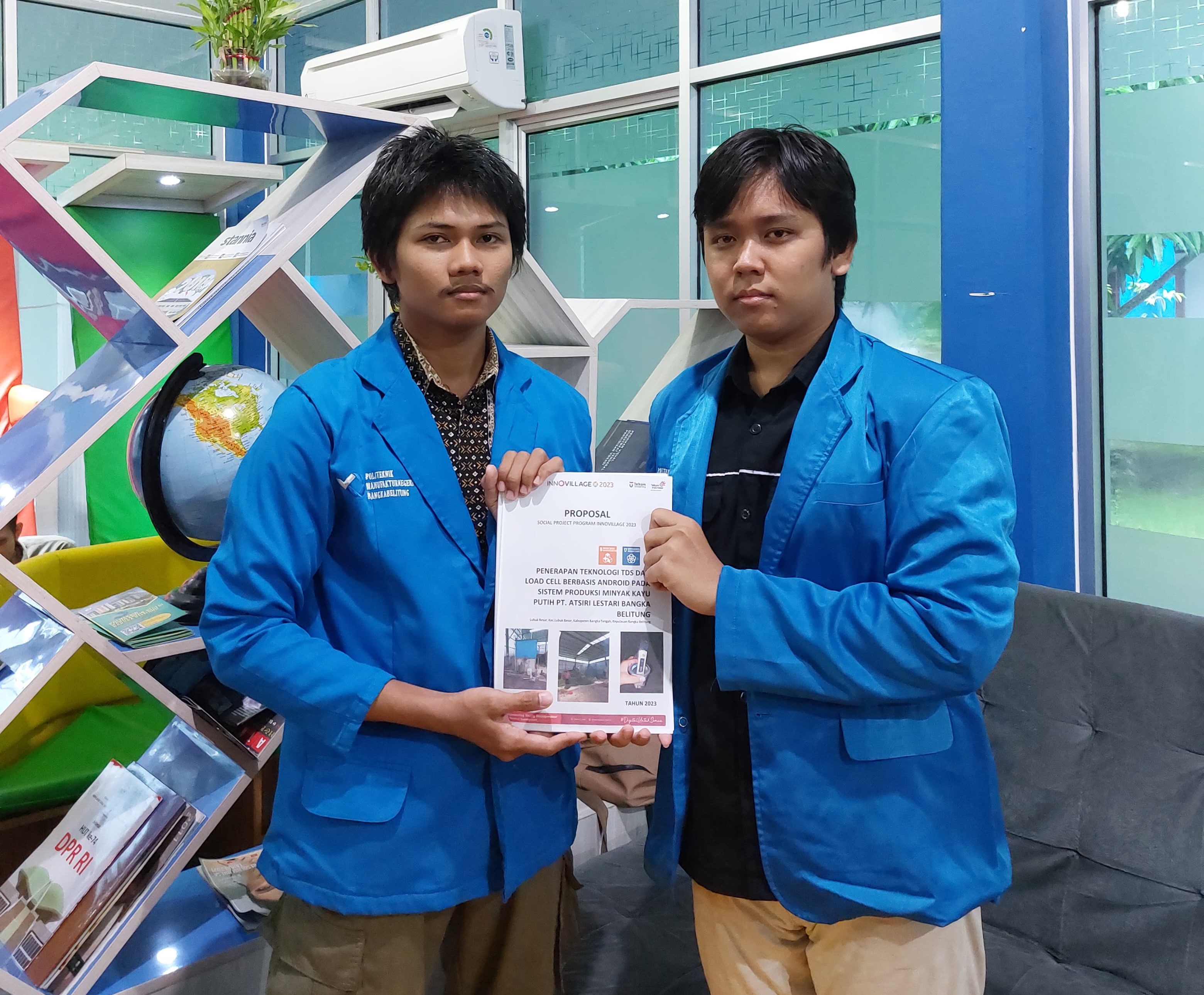 Two Polman Babel TRPL Study Program Students Pass INNOVILLAGE 2023 Funding