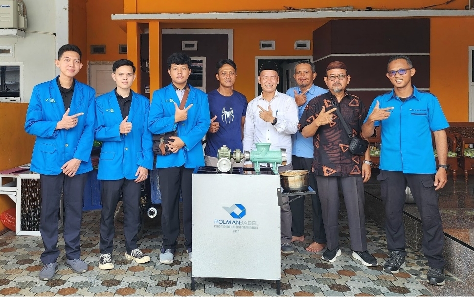 Pengabdian Dosen Polman Negeri Babel, Inovasi Teknologi untuk Meningkatkan Daya Saing Usaha Lokal