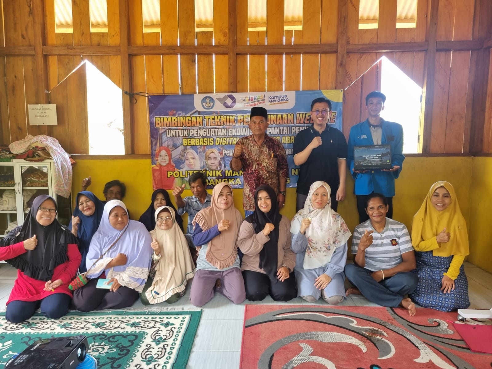 Encouraging Intruder Tourism to Go Digital, Babel State Polman Trains Managers to Use Websites for Promotion