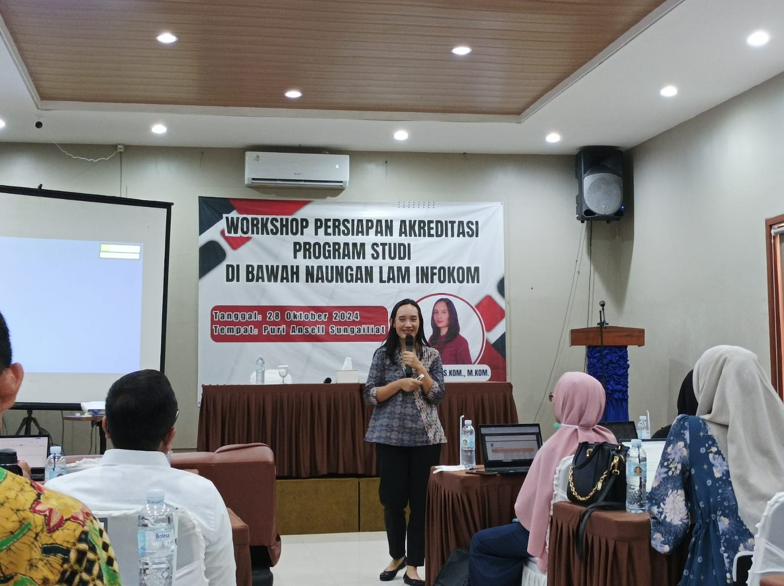 Politeknik Manufaktur Negeri Bangka Belitung Adakan Workshop OBE dan Akreditasi LAM-INFOKOM, Tekankan Akreditasi Unggul di Setiap Prodi
