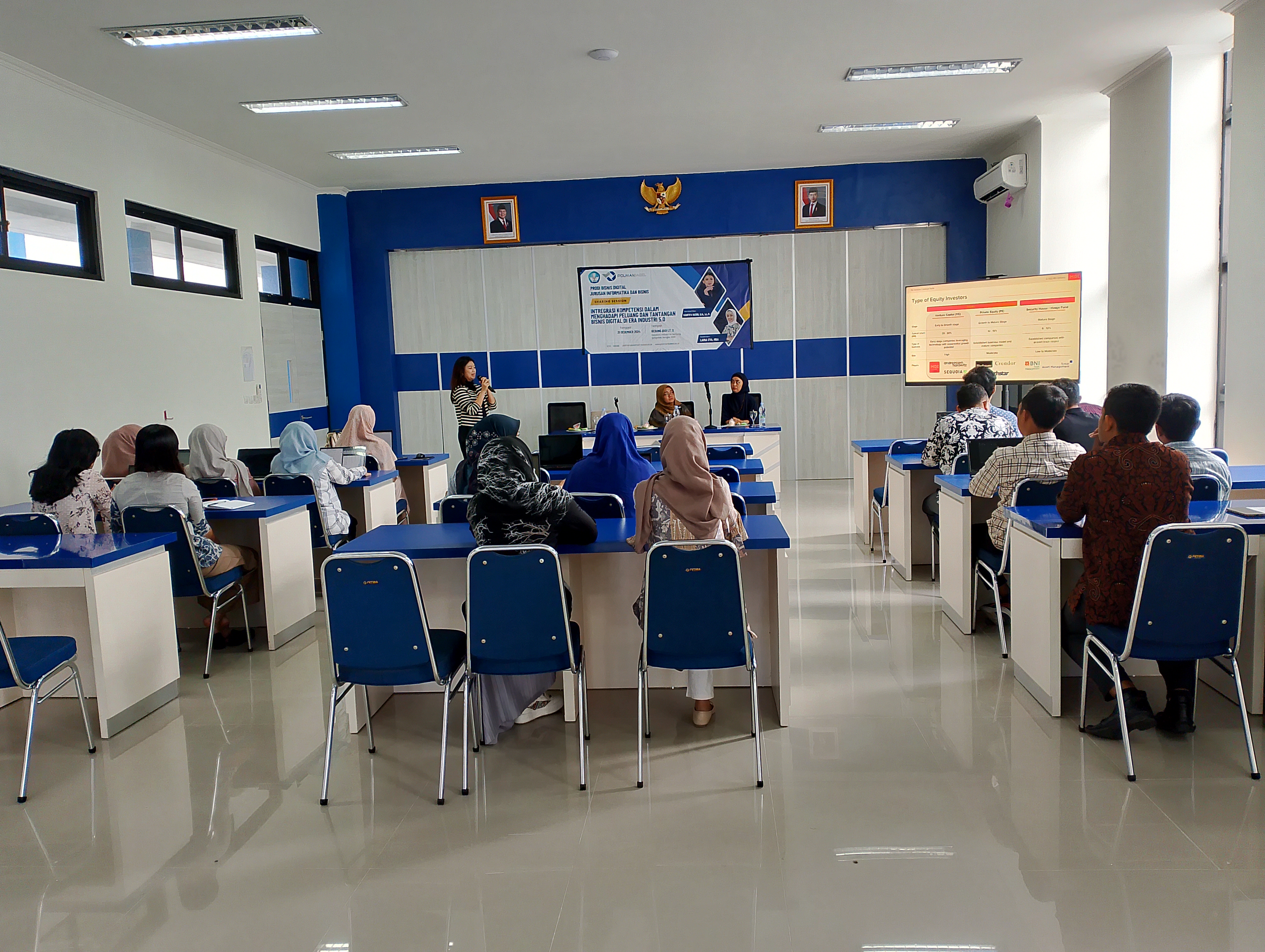 Babel State Polman Lecturer shares session with Telkomsel Ventures, thoroughly examines the challenges of digital business in the 5.0 era