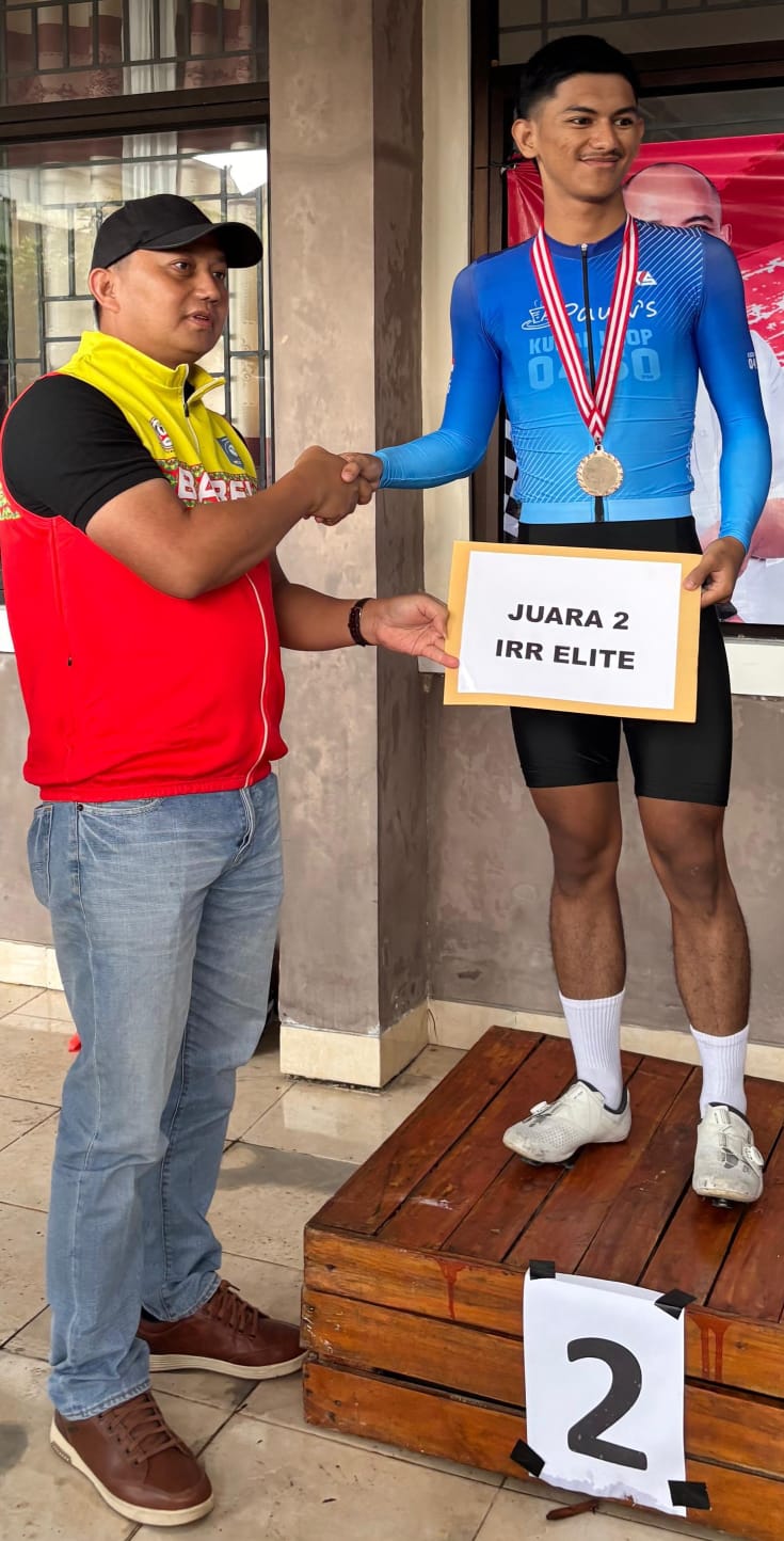Wahyudi, Mahasiswa Polman Negeri Babel Raih Juara II Balap Sepeda Tingkat Provinsi