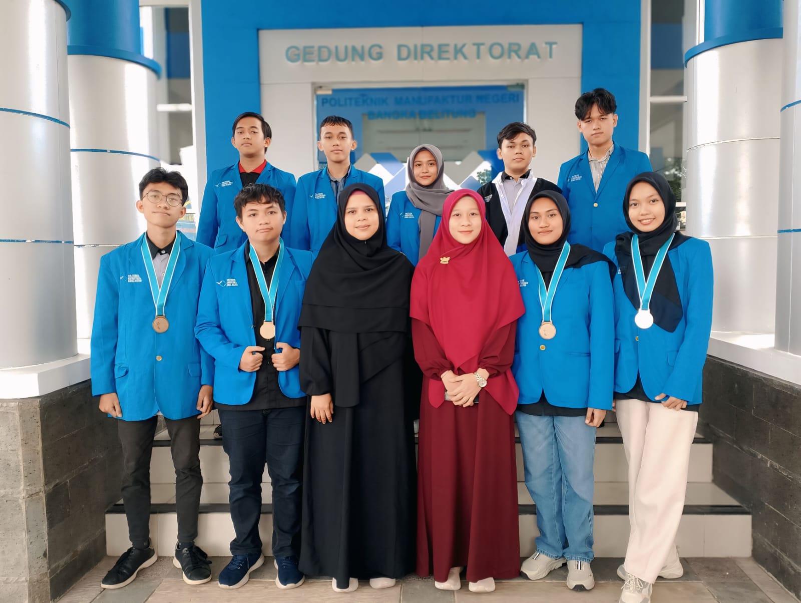 Mahasiswa Polman Negeri Babel Raih Medali Emas, Perak, dan Perunggu di Ajang Kompetensi Sains Indonesia 2025