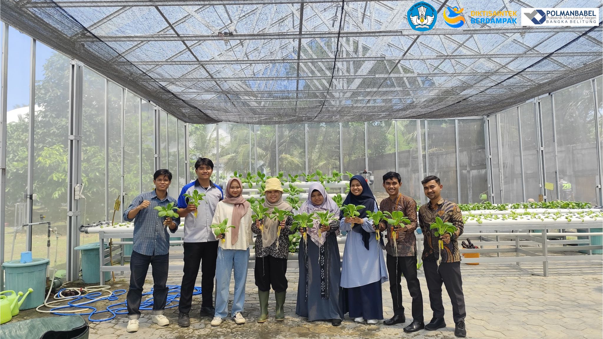 A Team of Lecturers from Polman Negeri Babel Develops Smart Hydroponics, an IoT-Based Smart Farming Solution