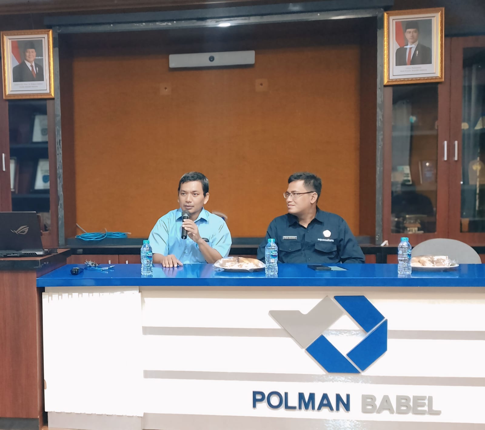 The Bangka Belitung Islands State Police Polman Negeri Babel Received a Visit from the Central Bangka Marine and Fisheries Department to Strengthen Synergy in the Fisheries Sector.