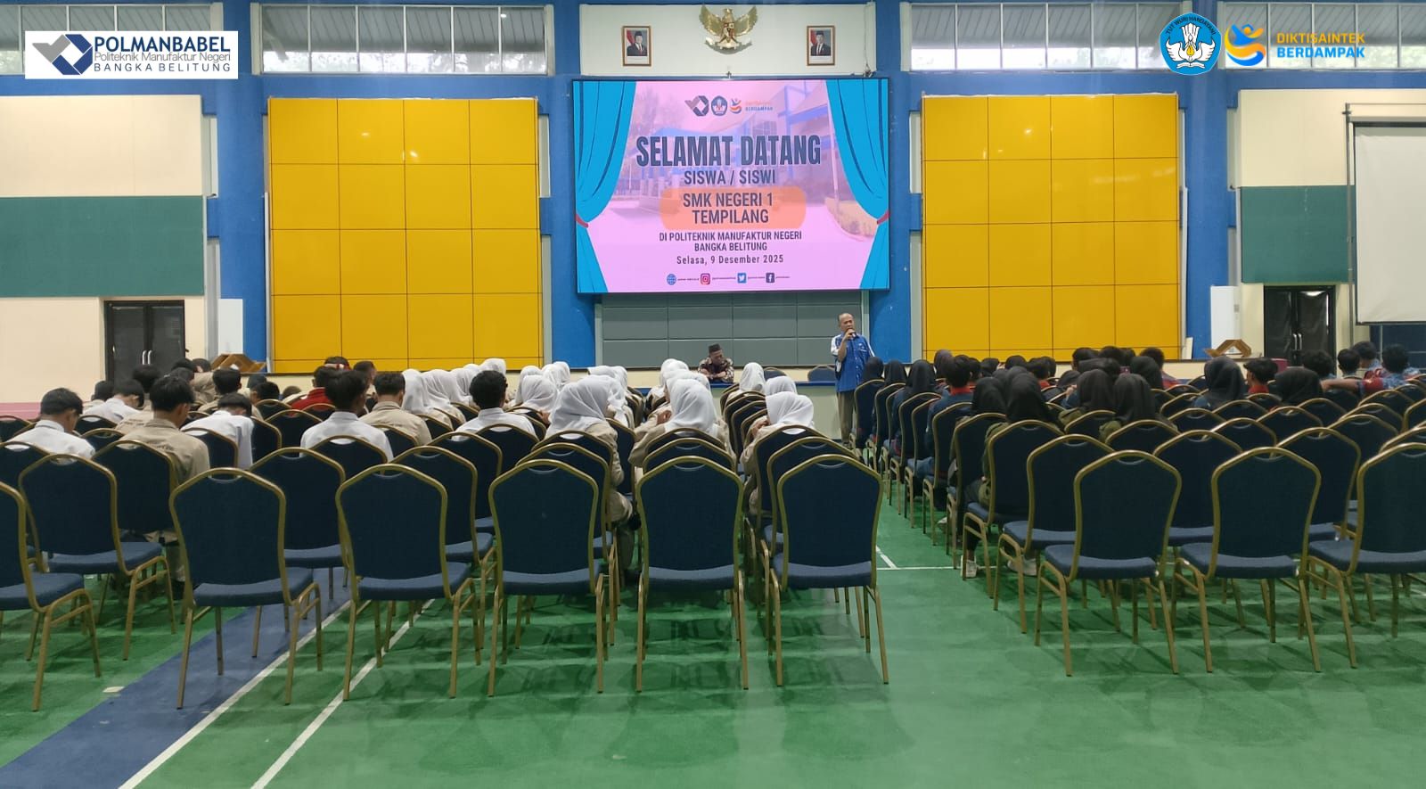 Goes To Campus, Polman Negeri Babel Jadi Tujuan Utama Siswa SMK Negeri 1 Tempilang