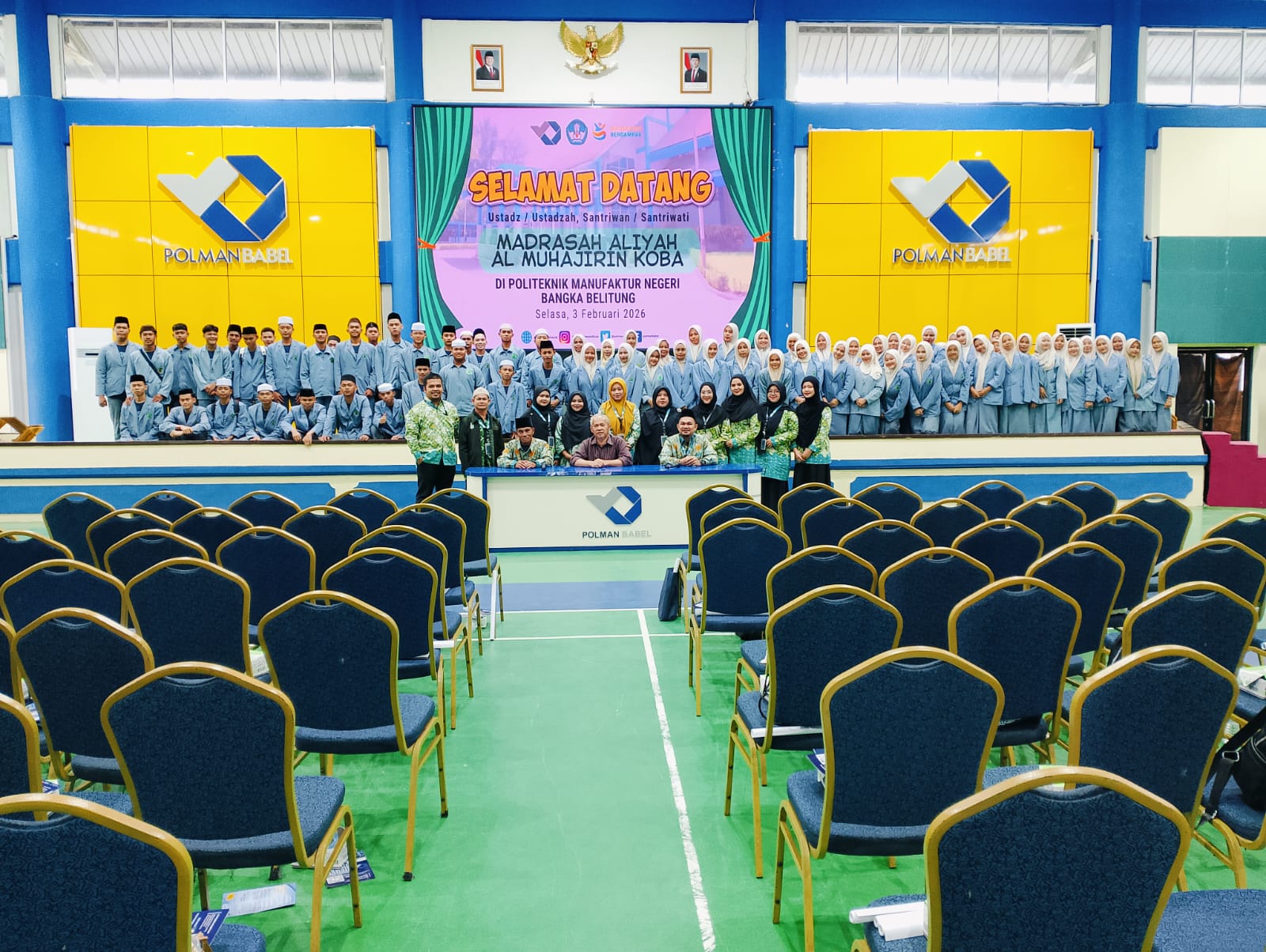 Sambut SNBP, Madrasah Aliyah Al Muhajirin Koba Kunjungi Polman Negeri Babel