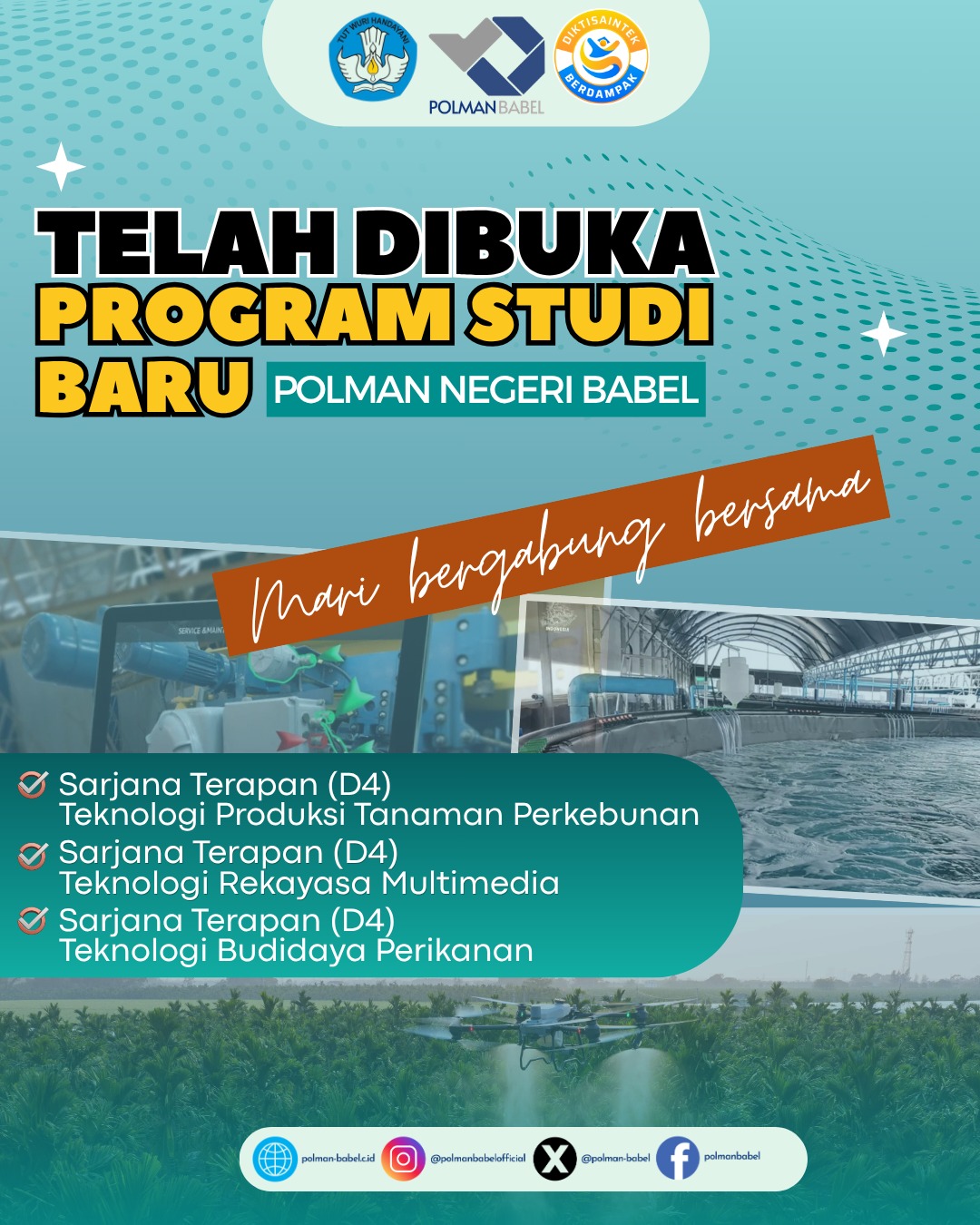 Perluas Akademik, Polman Negeri Babel Buka 3 Prodi Baru Lewat Jalur Mandiri 2026