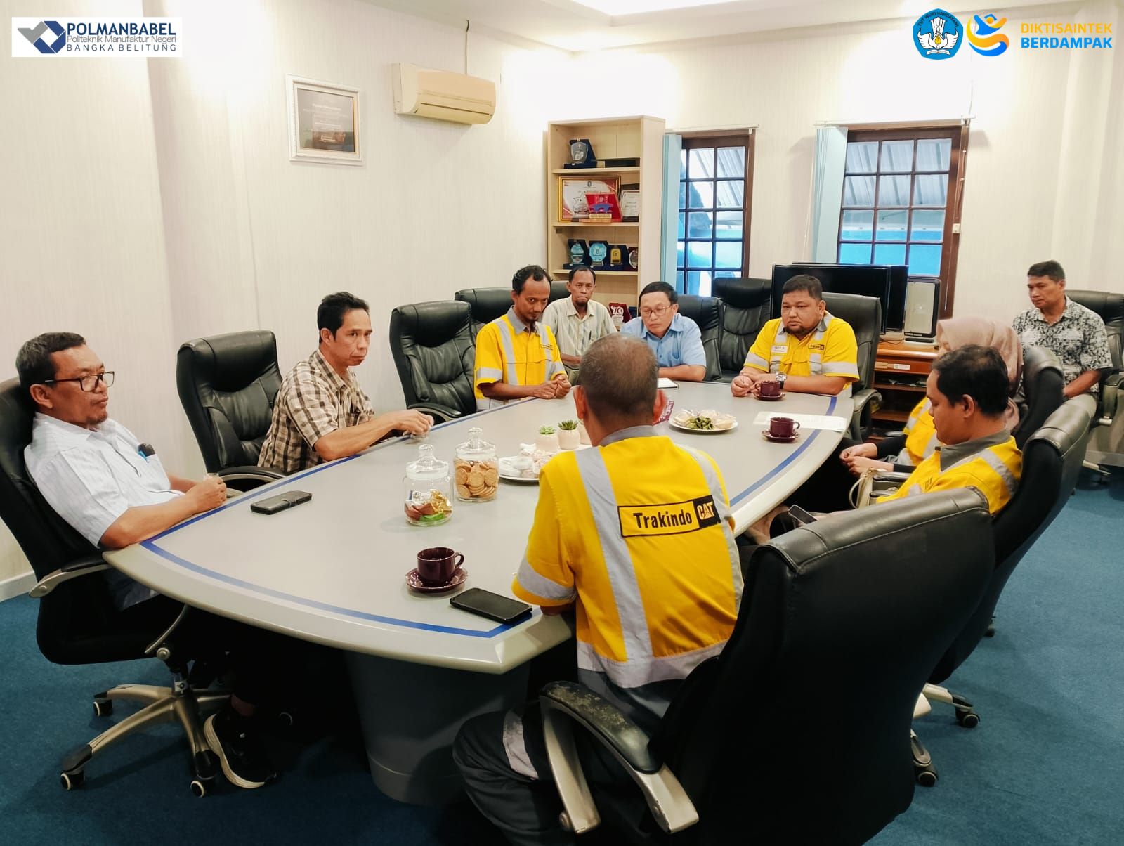 Polman Negeri Babel Dikunjungi Trakindo, Usulkan Program Penghijauan