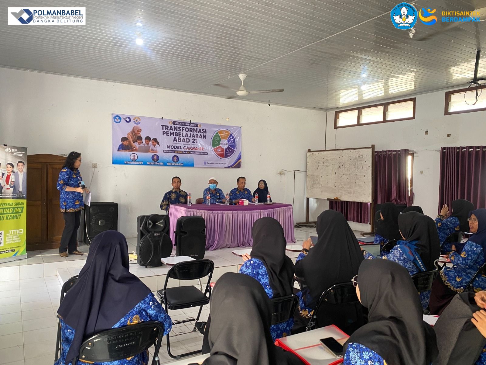 Research Results of Polman Negeri Babel Lecturers Applied in Teacher Competency Training Through CAKRA-21
