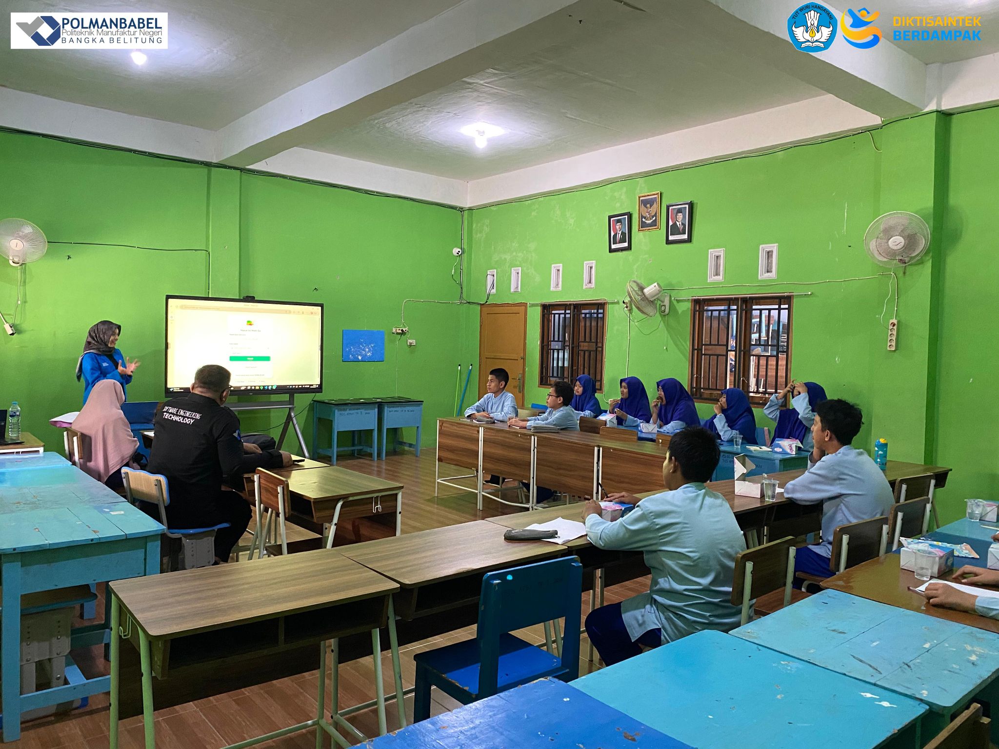 Research by a Lecturer at Polman Negeri Babel Produces an Educational Math Game to Support Inclusive Learning at SMPIT Yabunaya