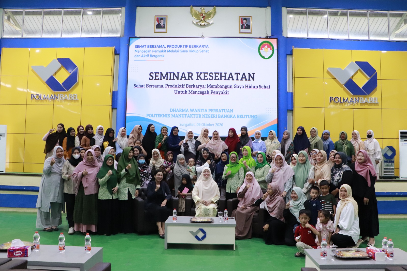Health as the Foundation of Productivity, DWP Polman Negeri Babel Hosts Healthy Living Seminar