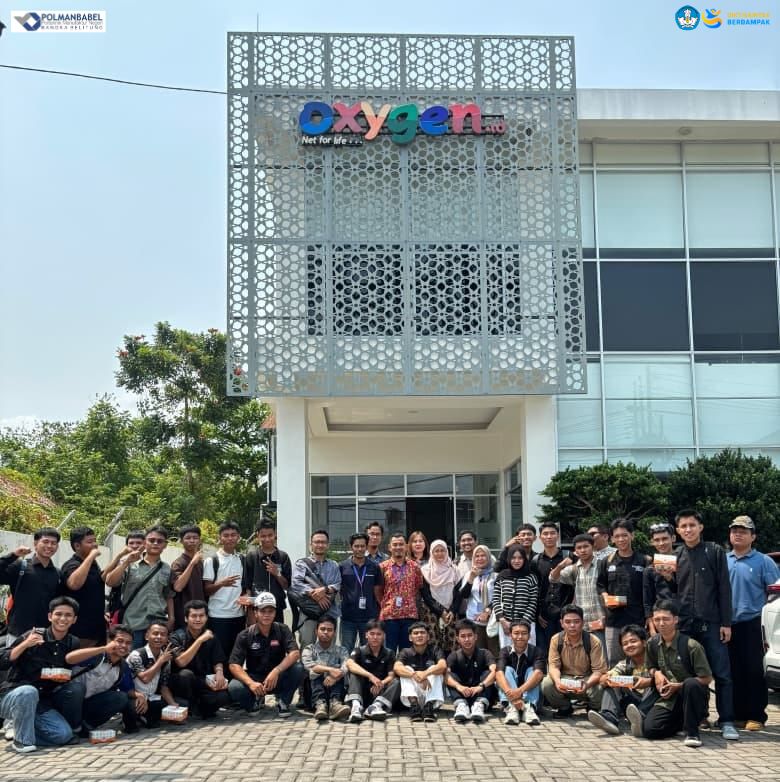Kenali Infrastruktur Jaringan Internet, Mahasiswa TRJK Polman Negeri Babel Kunjungi Moratelindo